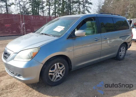 2007 Honda Odyssey Ex-L z USA, uszkodzony, nr VIN 5FNRL38727B021686